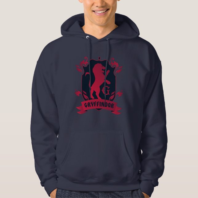 Ornate GRYFFINDOR™ House Crest Hoodie (Front)