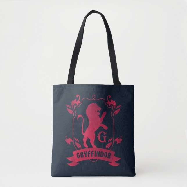 Ornate GRYFFINDOR™ House Crest Tote Bag (Front)