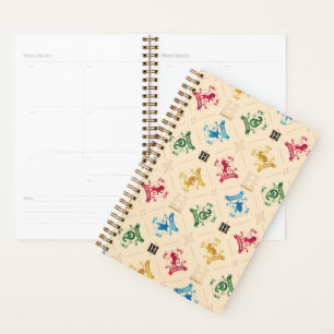 Ornate HOGWARTS™ House Crests Pattern Planner