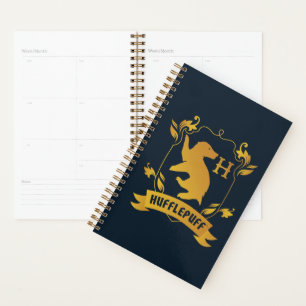 Ornate HUFFLEPUFF™ House Crest Planner