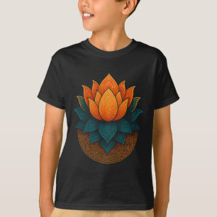 Ornate Lotus Mandala Yoga Meditation Zen Chakra Sy T-Shirt