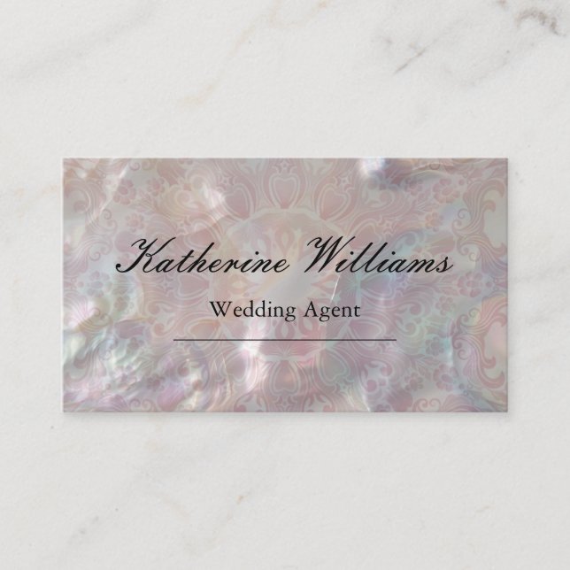  Ornate Mandala Business Card (Front)