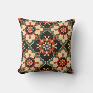 Ornate Medallion Pattern Cushion