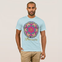 Ornate Namaste Kaleidoscope T-shirt