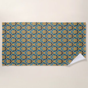Ornate Pattern Fleece Blanket