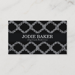 Ornate Pattern II   Chic Business Card