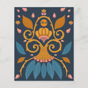 Ornate pattern Medieval style personalised