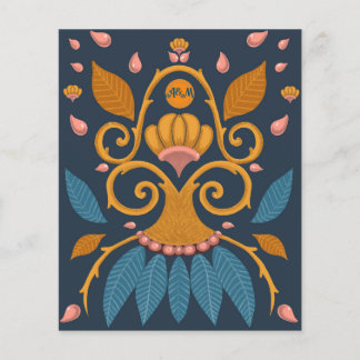 Ornate pattern Medieval style personalized