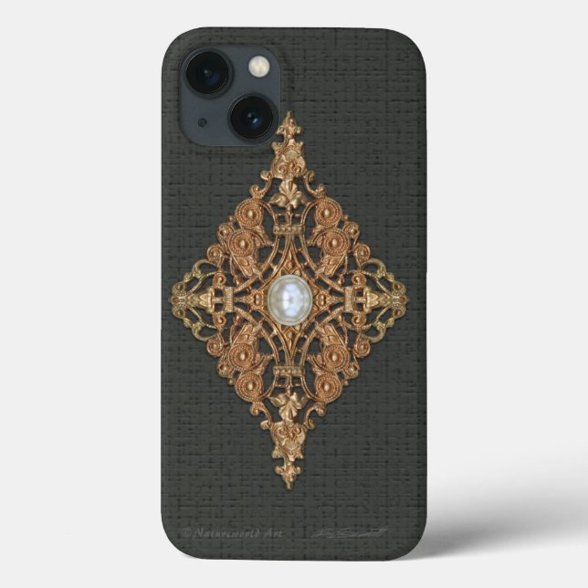 Ornate Pearl iPhone 6, Tough Xtreme Case-Mate iPhone Case (Back)