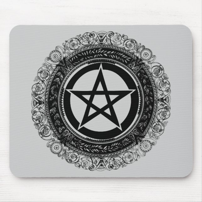 Ornate Pentacle Mouse Pad (Front)