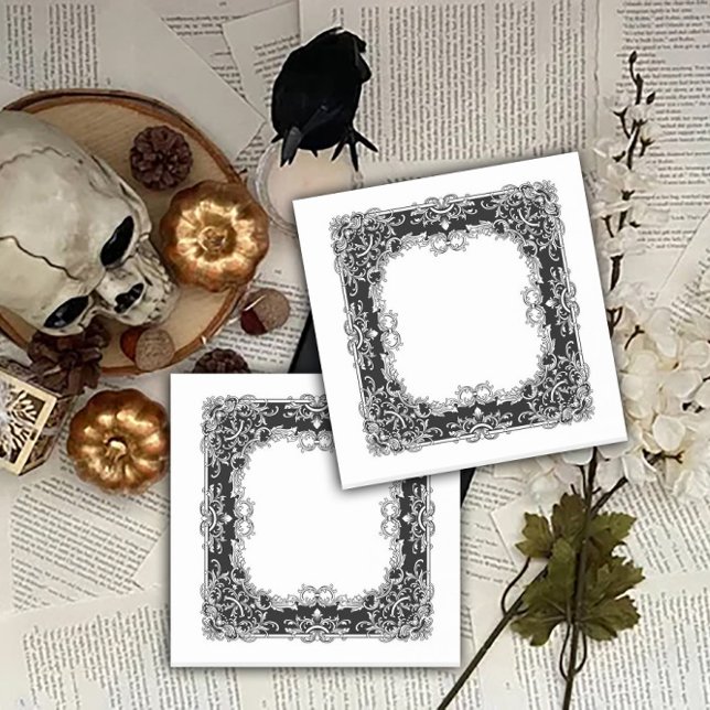 Ornate Period Design Framed Post-it Notes (Creator Uploaded)