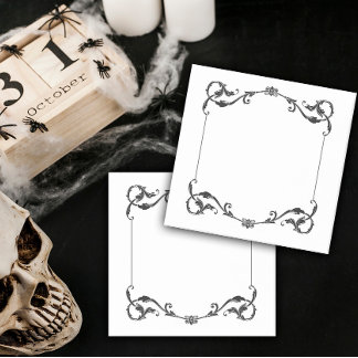 Ornate Period Design Framed Post-it Notes