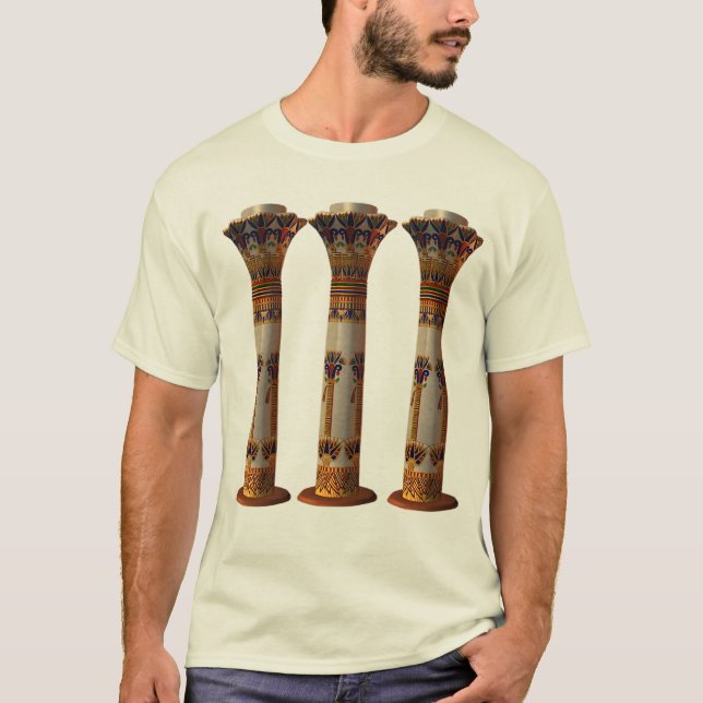 Ornate pharaonic architecture T-Shirt (Front)