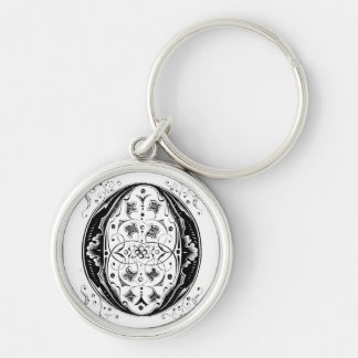 Ornate Vintage Monogram 'O' Key Ring