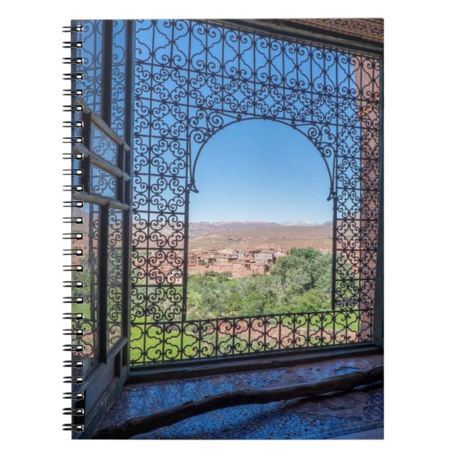 Ornate Window Decoration Notebook (Front)