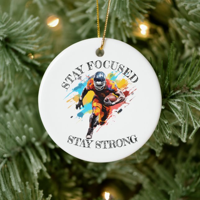 Ornement Ceramic NFL motivation Tree Decoration (Tree)