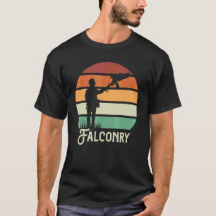 Ornithology Birder Falconer Falconry Hunting Vinta T-Shirt
