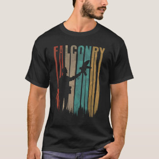 Ornithology Birder Falconer Falconry Hunting Vinta T-Shirt