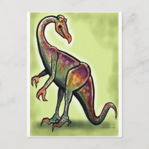 Ornithomimus Postcard