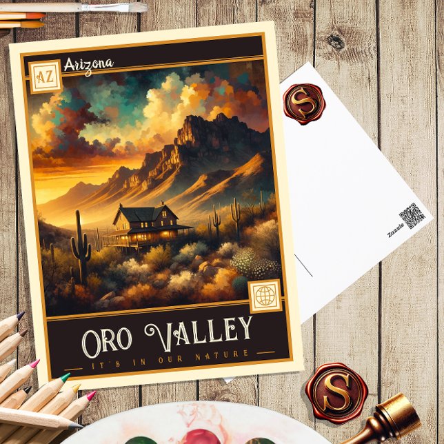 Oro Valley, Arizona | Vintage Postcard (Creator Uploaded)