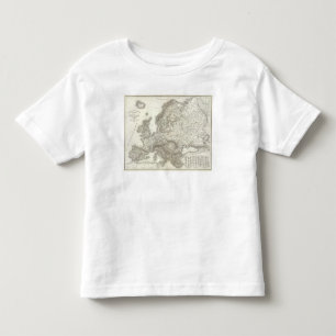 Orograph Europa - Physical Map of Europe Toddler T-Shirt