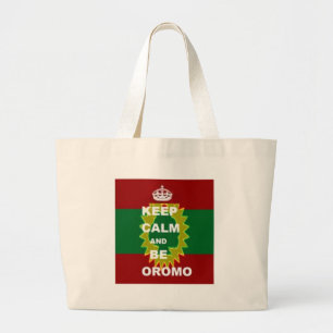 Oromo products large tote bag