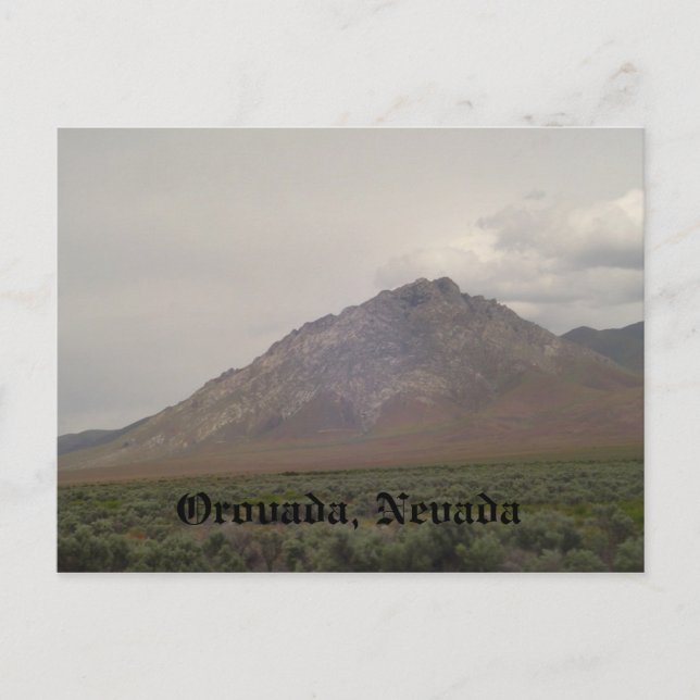 Orovada, Nevada Postcard (Front)