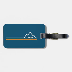 Oroville California Luggage Tag
