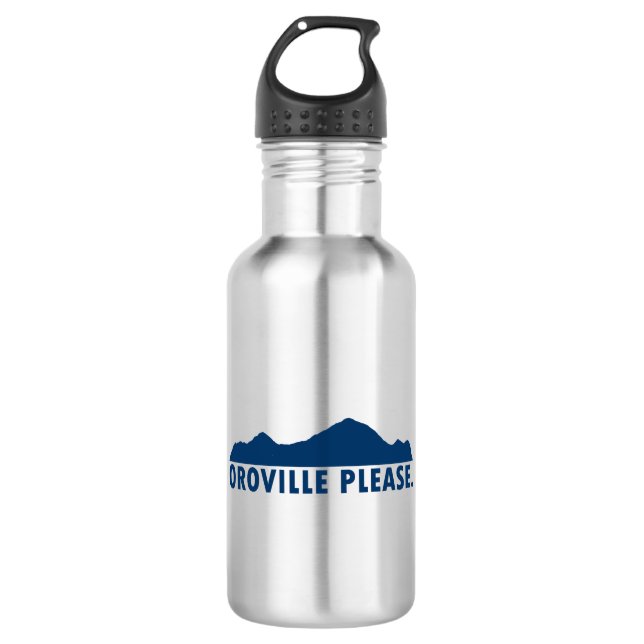 Oroville California Please 532 Ml Water Bottle (Front)