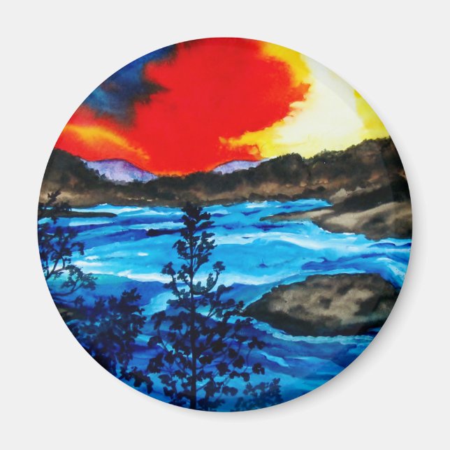 Oroville Colours Magnet (Front)