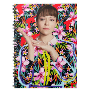 Orphan Black   Alison - Floral Pattern Spiral Notebook