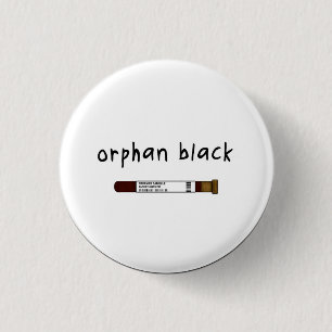Orphan Black badge / button - vial