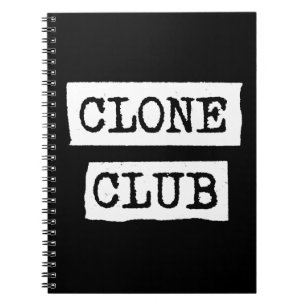 Orphan Black Clone Club Typography Notebook