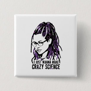 Orphan Black   Cosima - Crazy Science 15 Cm Square Badge