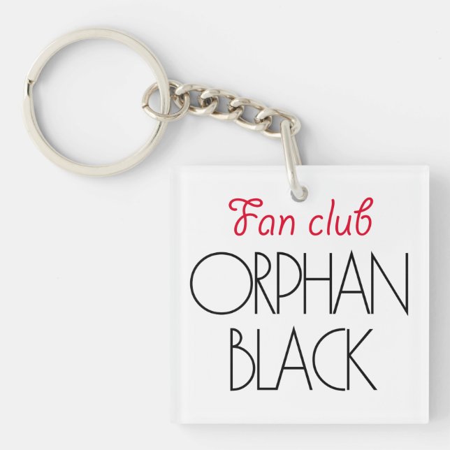 Orphan black fan club key ring (Front)