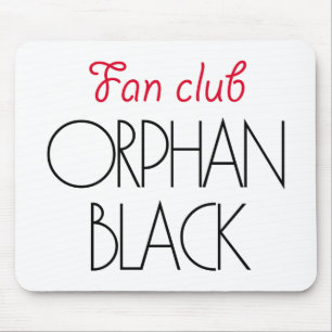 Orphan black fan club mouse pad