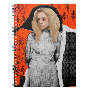 Orphan Black   Helena - Gothic Sketch Spiral Notebook