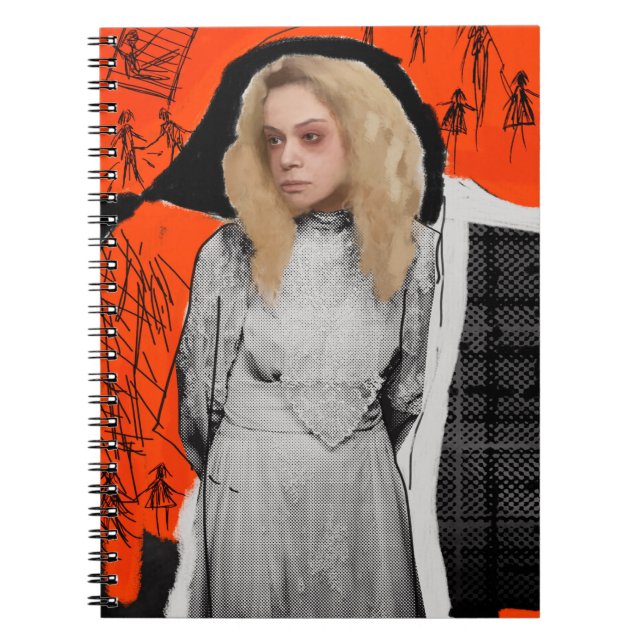 Orphan Black | Helena - Gothic Sketch Spiral Notebook (Front)