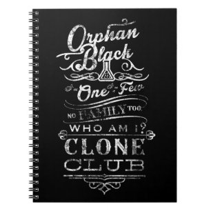 Orphan Black I'm One, I'm a Few Notebook