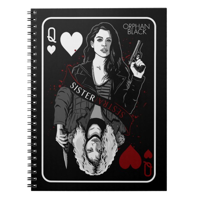 Orphan Black | Sarah & Helena - Sister/Sestra Notebook (Front)