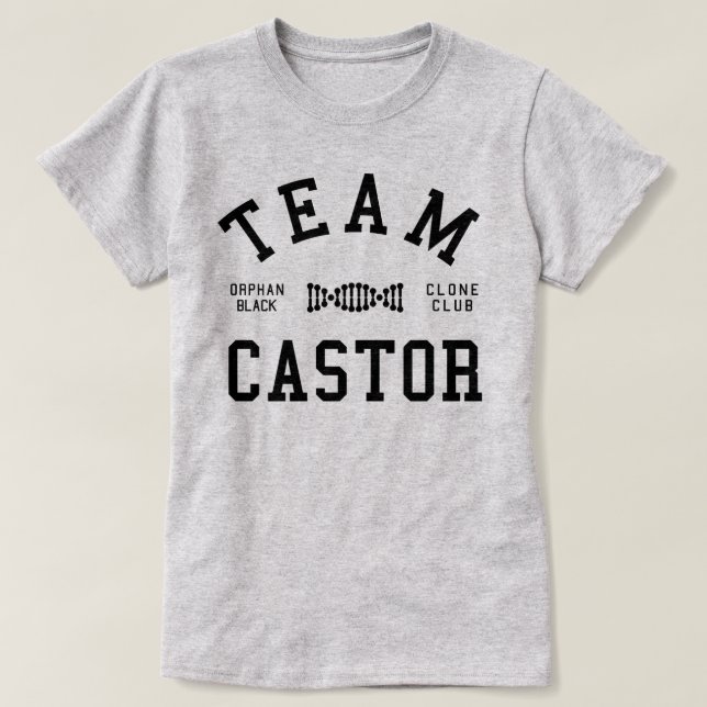 Orphan Black Team Castor T-Shirt (Design Front)