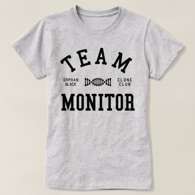Orphan Black Team Monitor T-Shirt (Design Front)