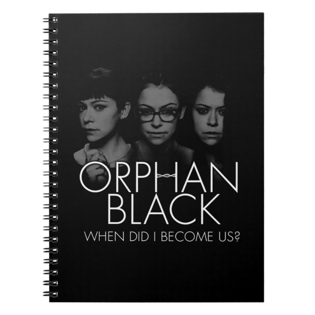 Orphan Black | Three Sestras Silhouette Notebook (Front)