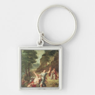 Orpheus and Eurydice, Spring Key Ring