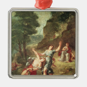 Orpheus and Eurydice, Spring Metal Tree Decoration