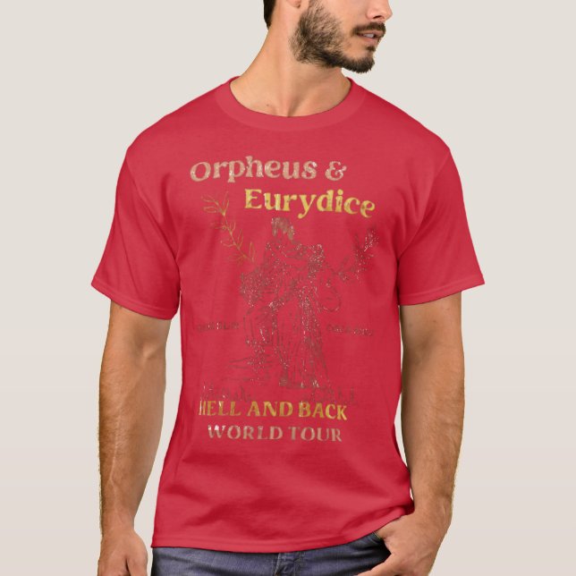Orpheus And Eurydice Teacher T-Shirt (Front)
