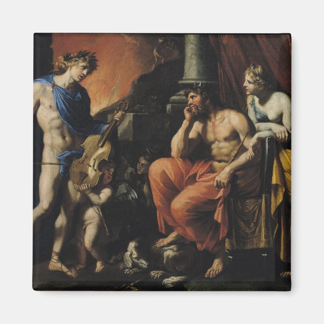 Orpheus before Pluto and Persephone Magnet (Front)