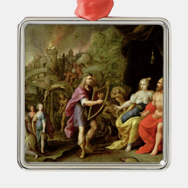 Orpheus in the Underworld Metal Tree Decoration (Front)