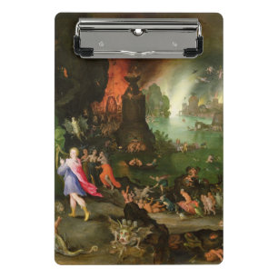 Orpheus with a Harp Playing to Pluto Mini Clipboard