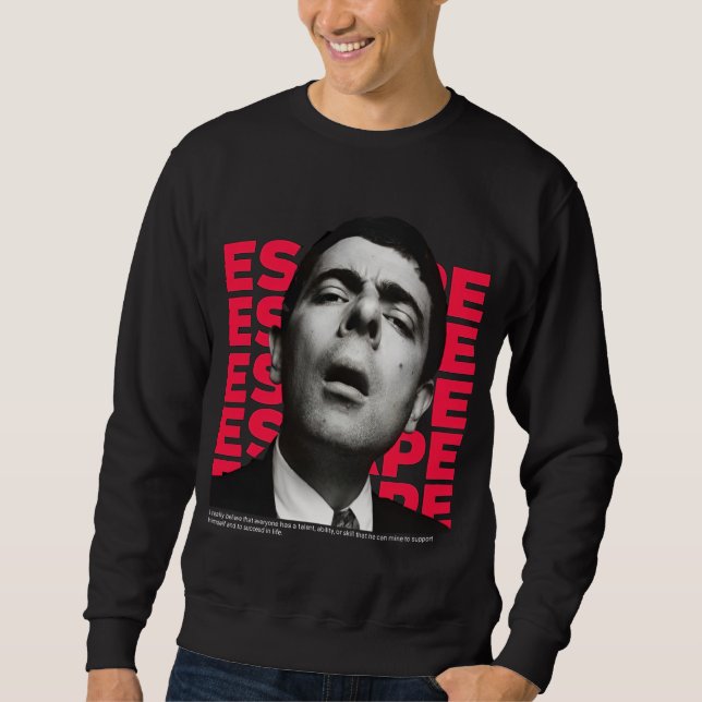 Orphic Mr Bean Escape Design Sweatshirt (Front)